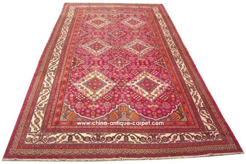 xinjiang antique rug