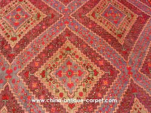 xinjiang antique rug