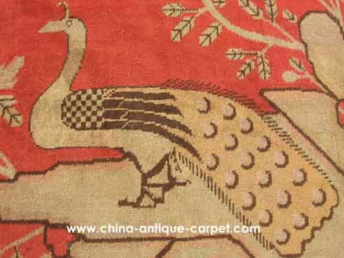 xinjiang antique rug