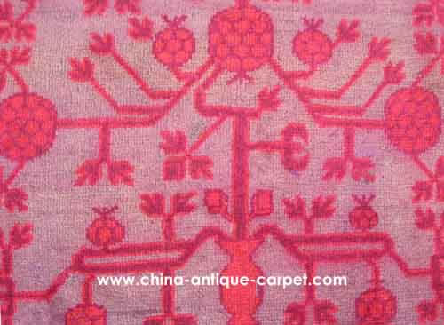 xinjiang antique rug