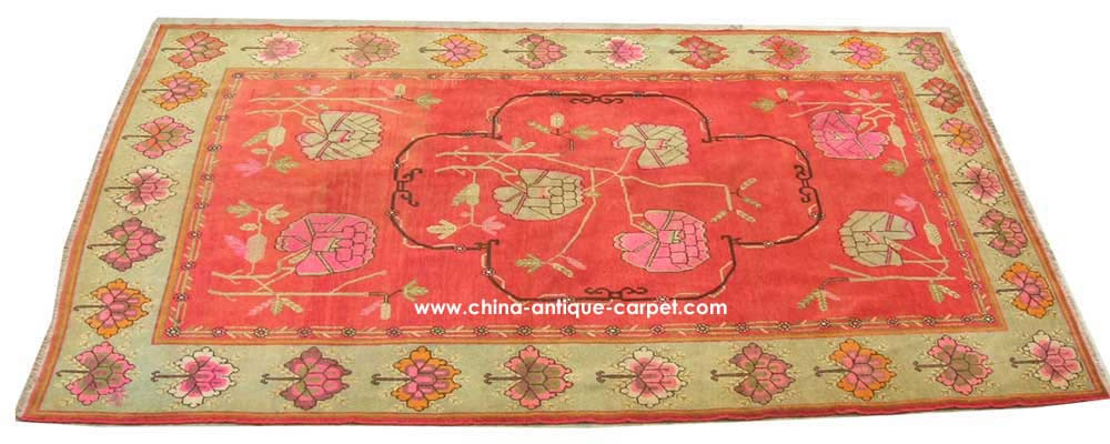 xinjiang antique rug