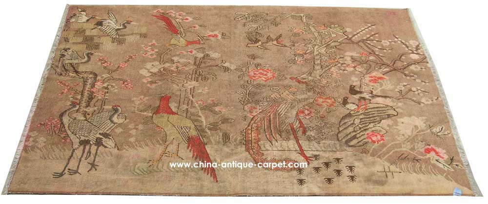 xinjiang antique rug