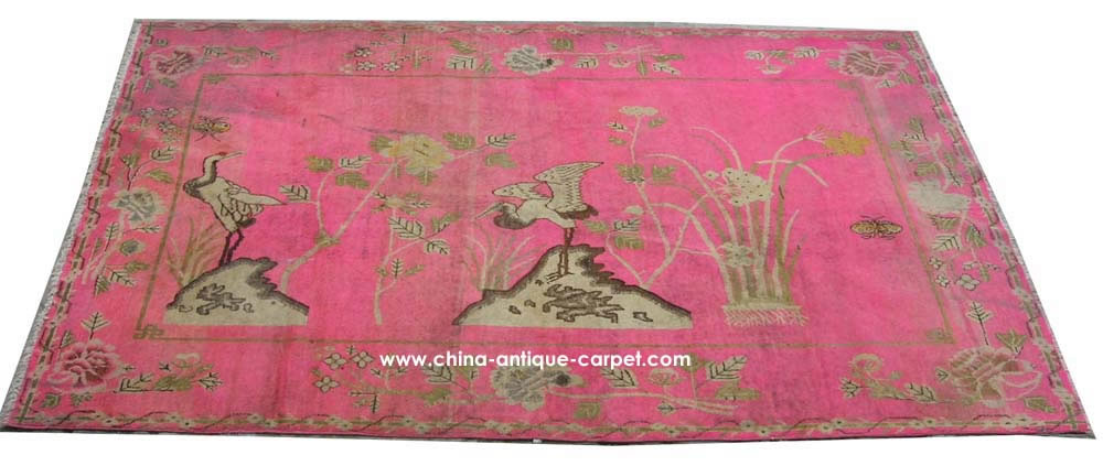 xinjiang antique rug