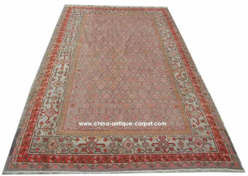 xinjiang antique rug