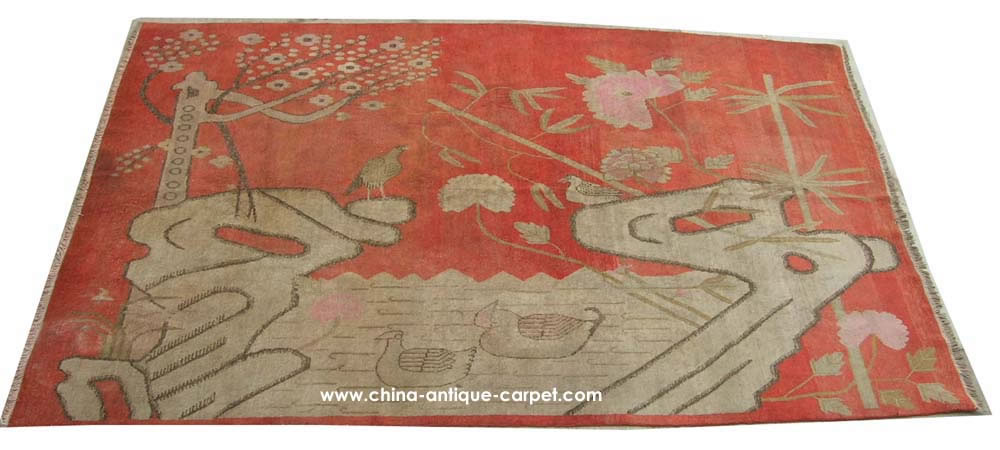 xinjiang antique rug