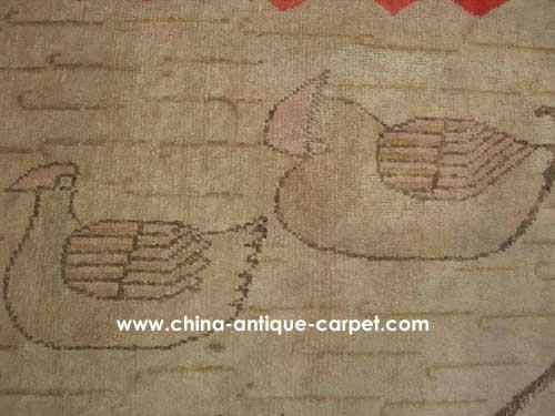 xinjiang antique rug