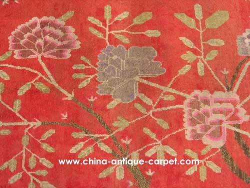 xinjiang antique rug