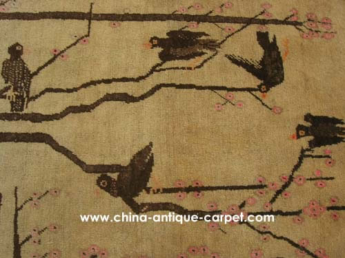 xinjiang antique rug