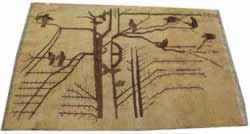 xinjiang antique rug