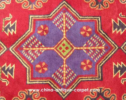 xinjiang antique rug