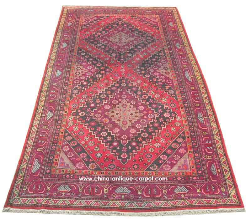 xinjiang antique rug