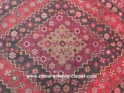 xinjiang antique rug