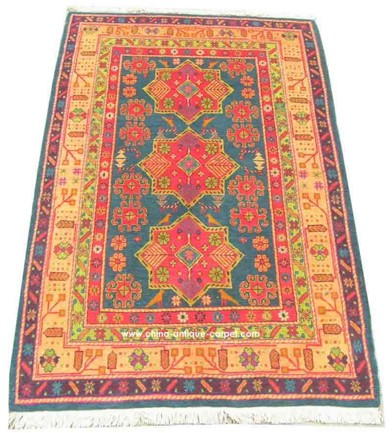 xinjiang antique rug