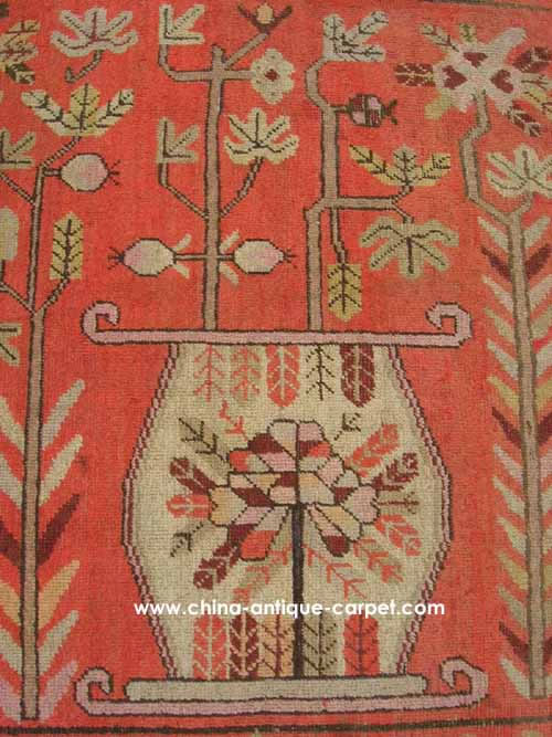 xinjiang antique rug