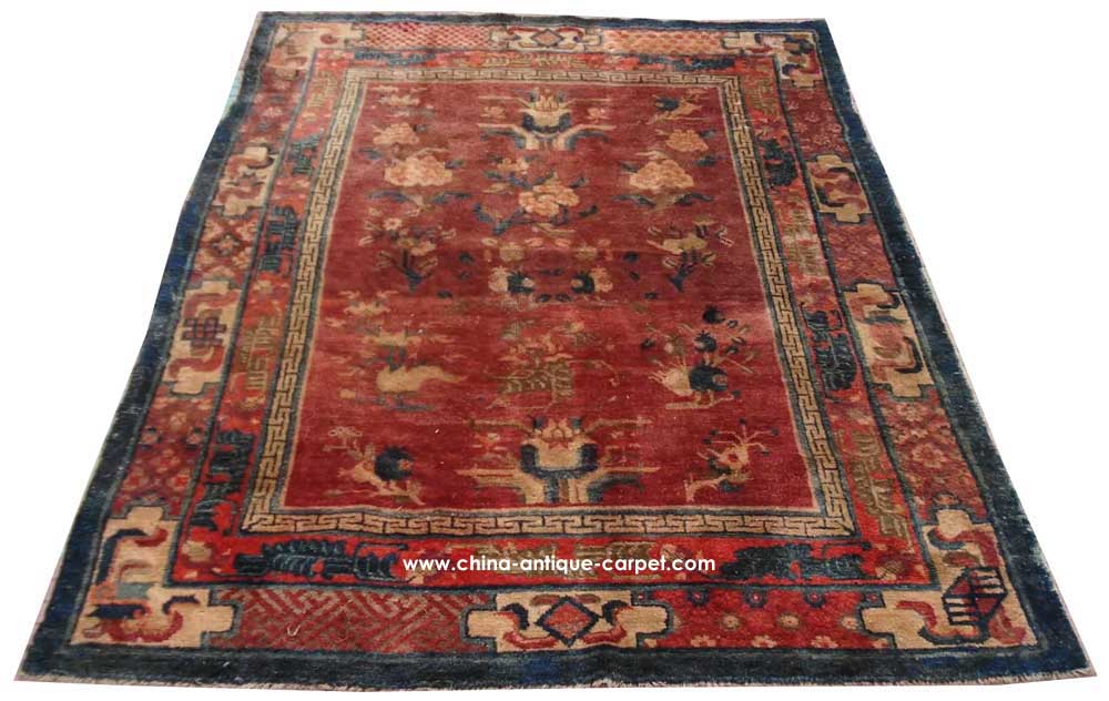 inner-mongolia antique rug