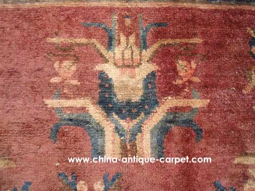 inner-mongolia antique rug