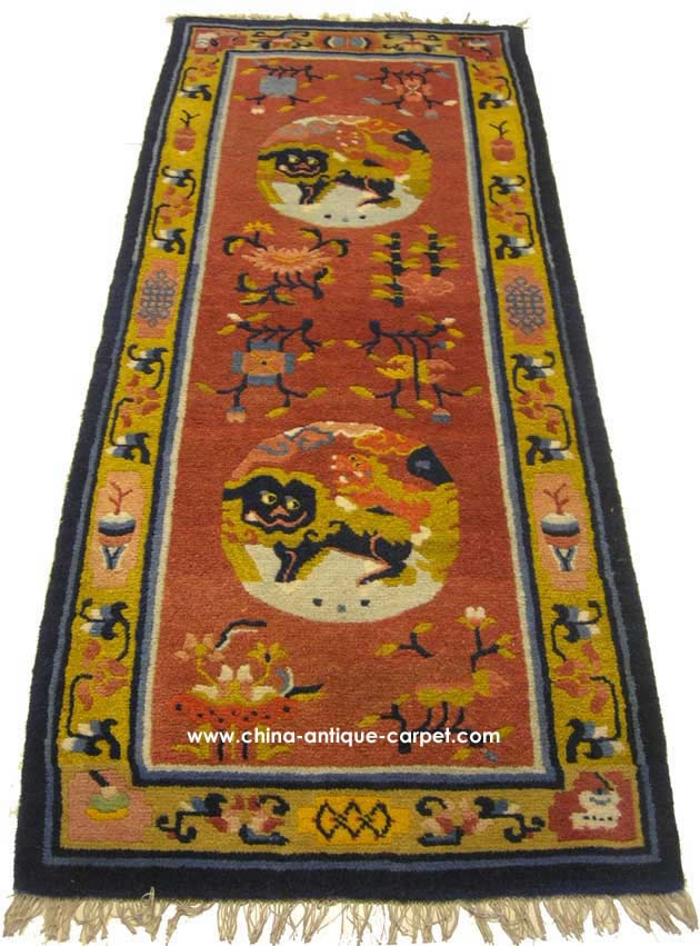 ningxia antique rug