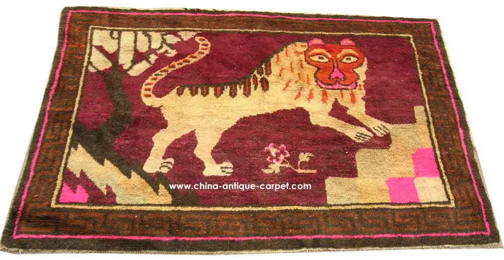 inner-mongolia antique rug