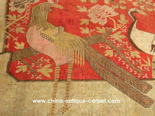 xinjiang antique rug