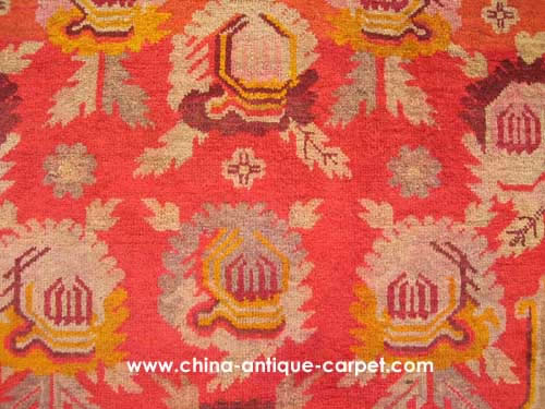 xinjiang antique rug