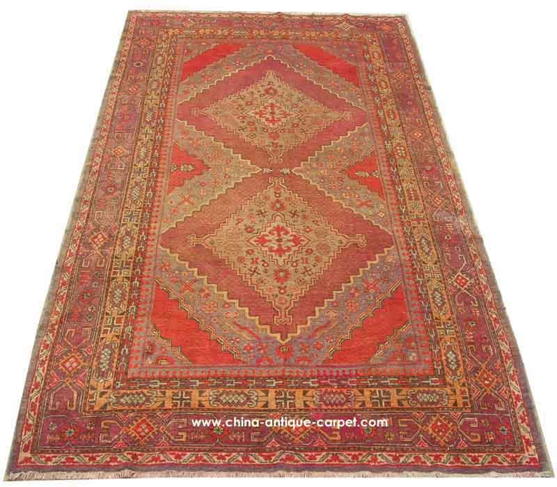 xinjiang antique rug