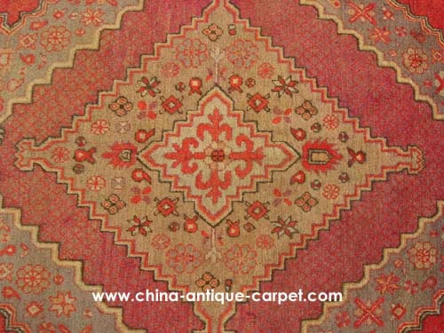 xinjiang antique rug