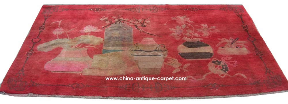 inner-mongolia antique rug