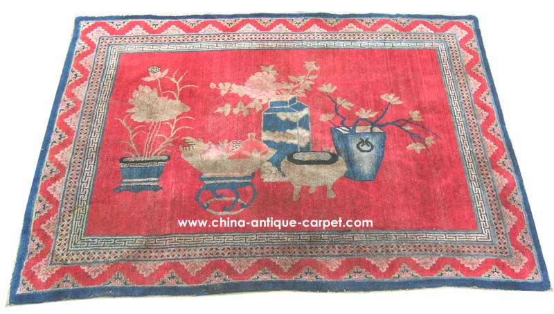 inner-mongolia antique rug