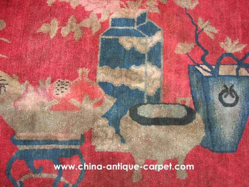 inner-mongolia antique rug