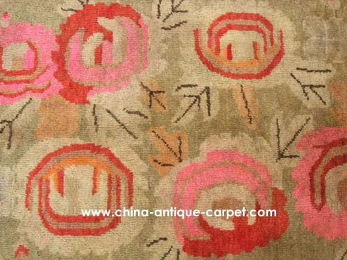 xinjiang antique rug