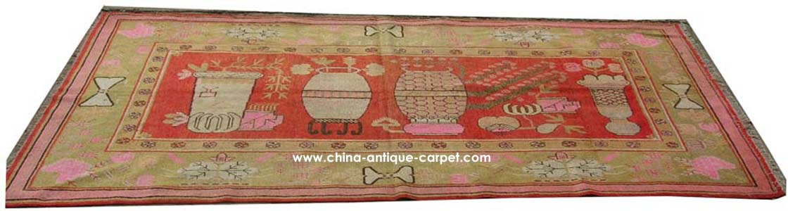 xinjiang antique rug