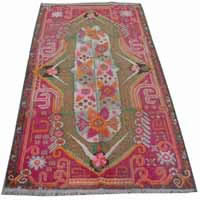 xinjiang antique rug