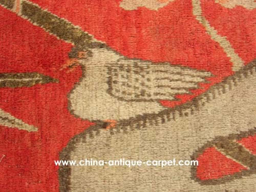 xinjiang antique rug