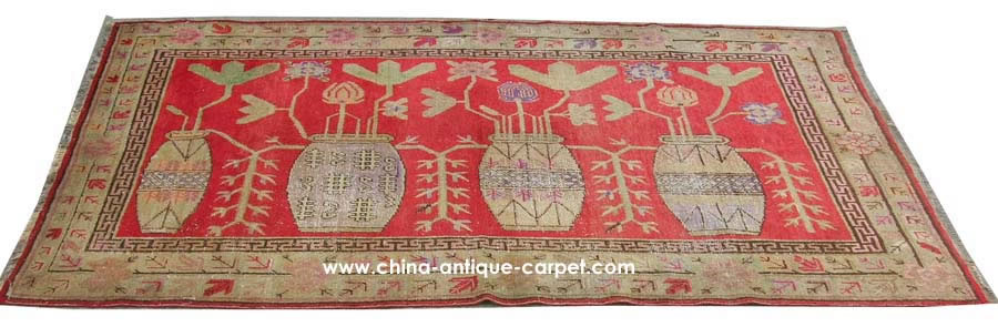 xinjiang antique rug