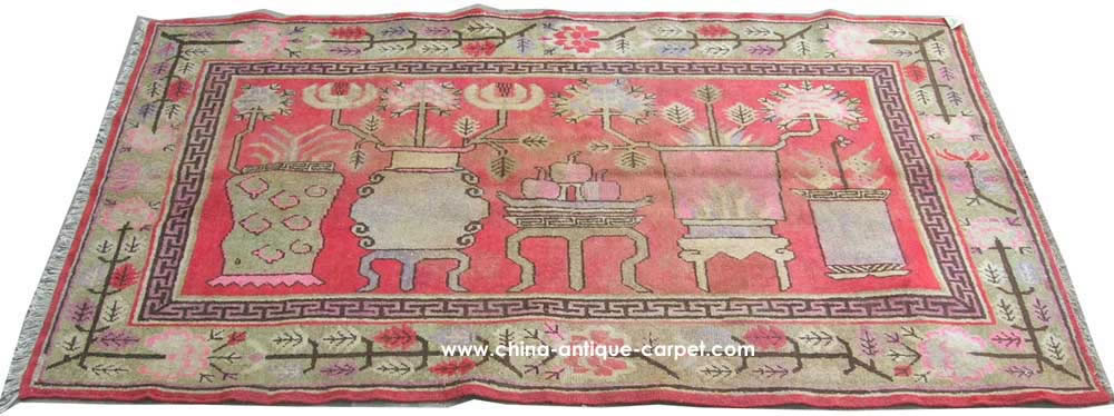 xinjiang antique rug