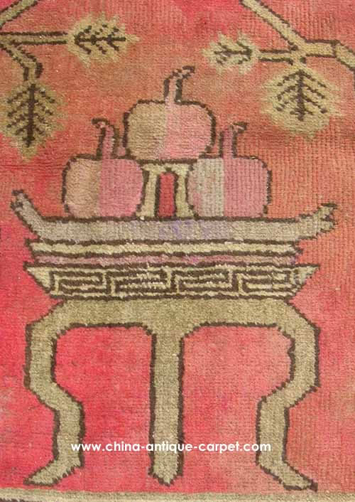 xinjiang antique rug