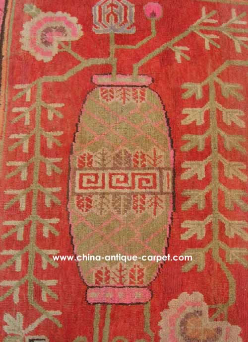 xinjiang antique rug