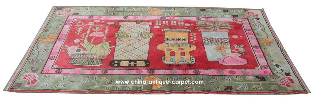 xinjiang antique rug