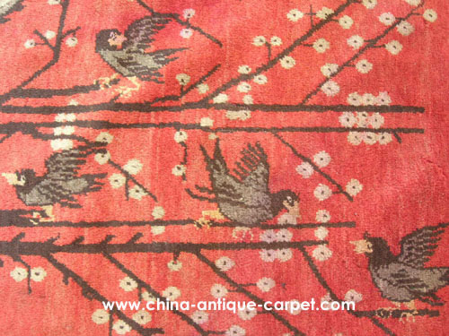 xinjiang antique rug