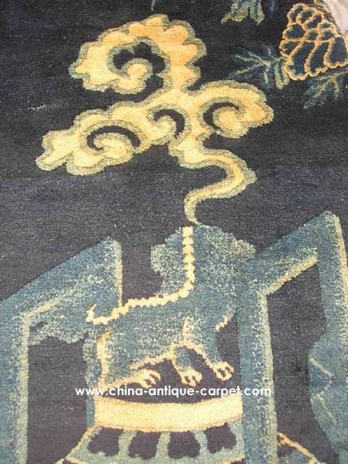inner-mongolia antique rug