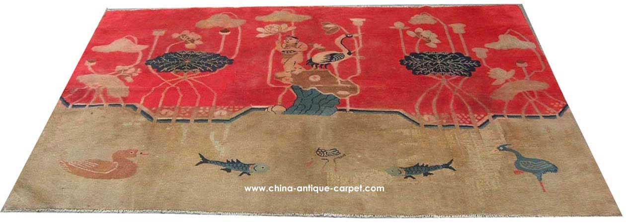 inner-mongolia antique rug
