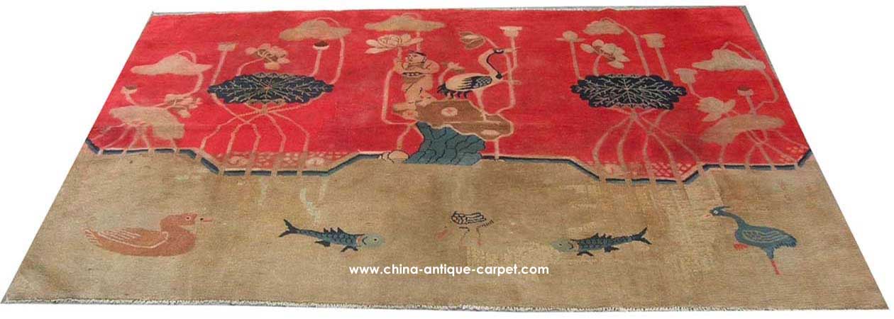 inner-mongolia antique rug