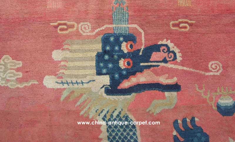 inner-mongolia antique rug