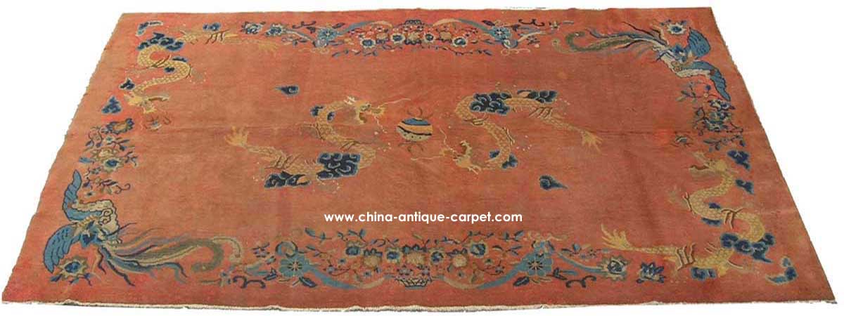 beijing antique rug