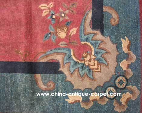 beijing antique rug