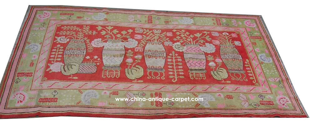 xinjiang antique rug