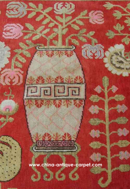 xinjiang antique rug