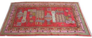 xinjiang antique rug