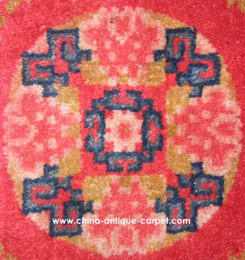 inner-mongolia antique rug