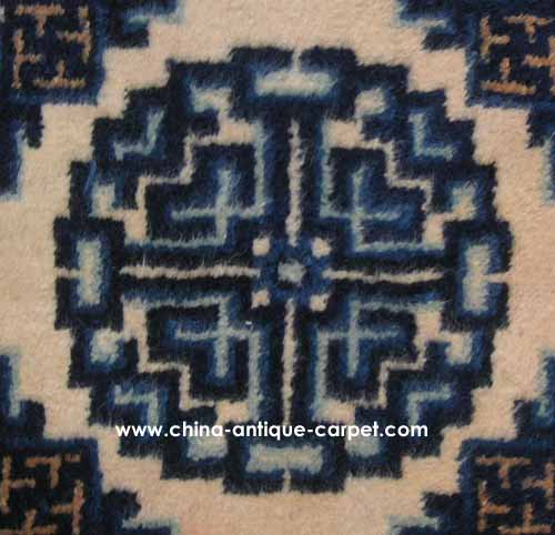 inner-mongolia antique rug